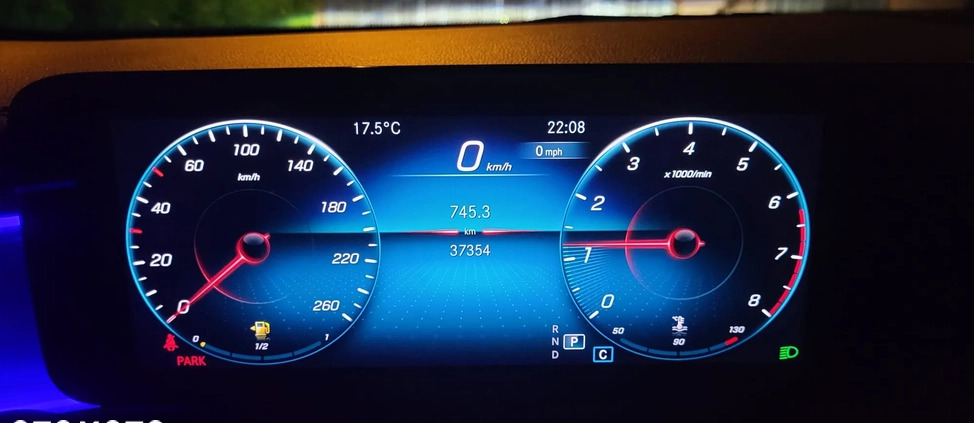 Mercedes-Benz CLA cena 148000 przebieg: 37350, rok produkcji 2021 z Swarzędz małe 211